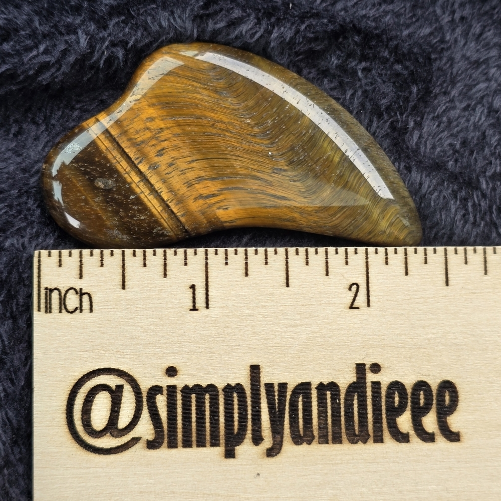 Tiger Eye Crystal Gua Sha face tool